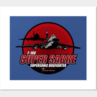 F-100 Super Sabre Posters and Art